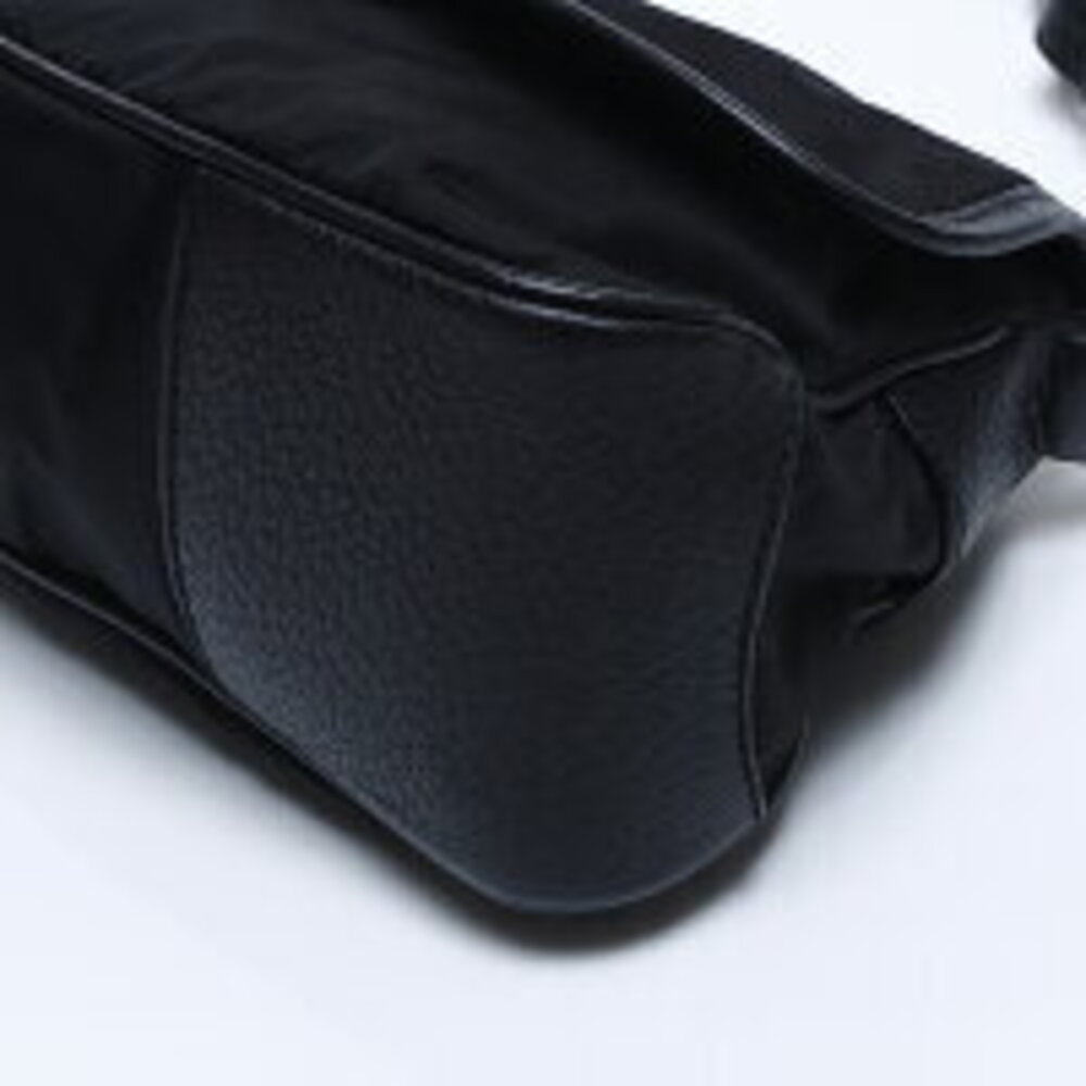 Prada Triangle One Shoulder Hobo Bag Black - Picture 7 of 13
